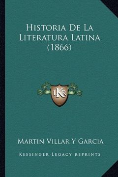 portada Historia de la Literatura Latina (1866)
