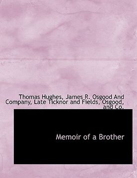 portada memoir of a brother