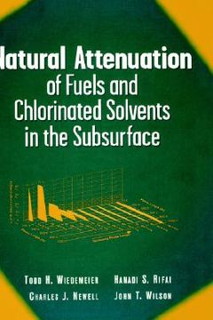 portada natural attenuation of fuels and chlorinated solvents in the subsurface (en Inglés)