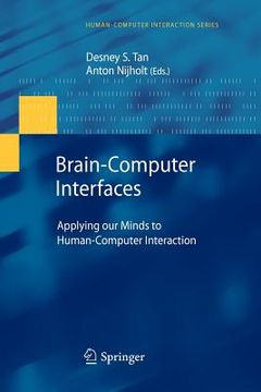portada brain-computer interfaces: applying our minds to human-computer interaction