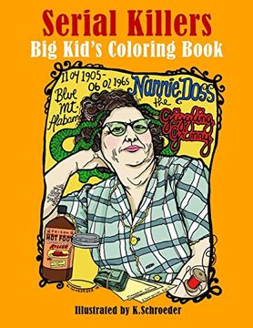 portada Serial Killers: Adult Coloring Book 