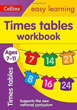 portada Collins Easy Learning Age 7-11 — Times Tables Workbook Ages 7-11: New Edition