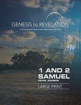 portada Genesis to Revelation: 1 and 2 Samuel Participant Book [Large Print]: A Comprehensive Verse-By-Verse Exploration of the Bible (en Inglés)