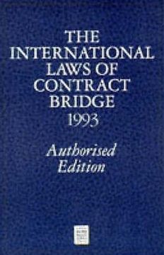 portada International Laws of Contract Bridge 1993 (Master Bridge) (en Inglés)