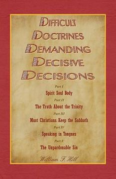 portada difficult doctrines demanding decisive decisions (en Inglés)