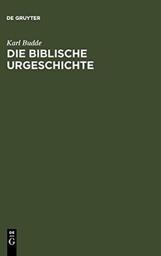 portada Die Biblische Urgeschichte (en Alemán)