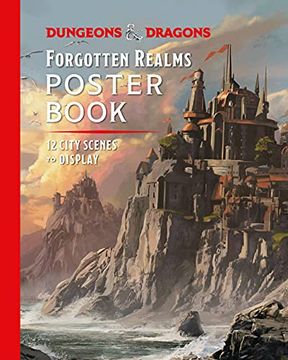 portada Dungeons & Dragons Forgotten Realms Poster Book: 12 City Scenes to Display (en Inglés)