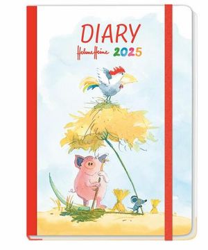 portada Helme Heine: Journal a5 2025: Taschenkalender 2025 mit Punktraster, Gummiband und Lesebändchen. Praktischer Buch-Kalender für Termine und To-Dos. Handlicher Terminkalender a5