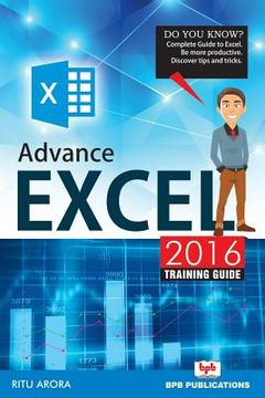 portada Advance Excel 2016 Training Guide (in English)