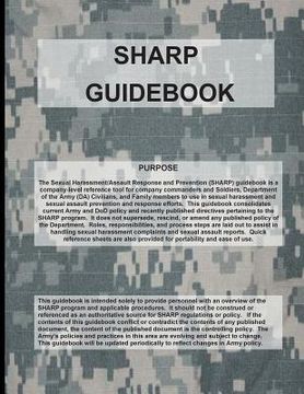 portada Sexual Harassment and Assault Response and Prevention (SHARP) Guidebook (en Inglés)