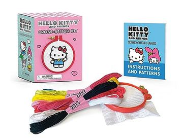 portada Hello Kitty and Friends Cross-Stitch kit (rp Minis) (en Inglés)