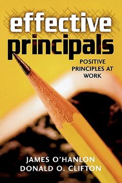 portada effective principals: positive principles at work (en Inglés)