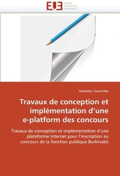 portada Travaux de Conception Et Implementation D'Une E-Platform Des Concours