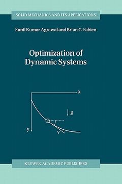optimization of dynamic systems (en Inglés)