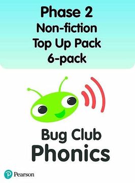 portada Bug Club Phonics Phase 2 Non-Fiction top up Pack 6-Pack (96 Books)