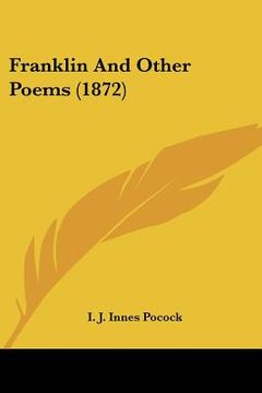 portada franklin and other poems (1872) (en Inglés)