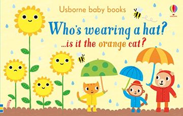 portada Who's Wearing A Hat (Usborne Baby Books)