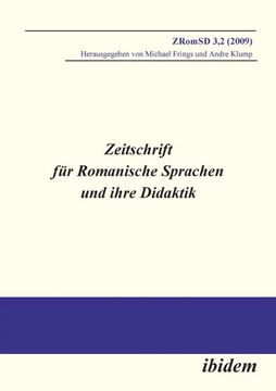 portada Zeitschrift fur Romanische Sprachen und Ihre Didaktik Heft 32 (en Alemán)