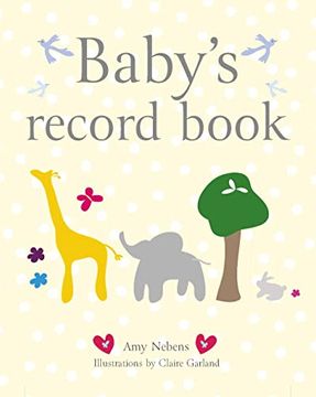 portada Baby's Record Book (en Inglés)