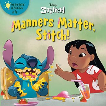 portada Everyday Lessons #4: Manners Matter, Stitch! (Disney Stitch) (Pictureback(R)) (en Inglés)