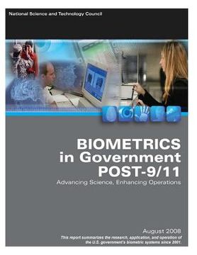 portada Biometrics in Government Post - 9/11 (in English)