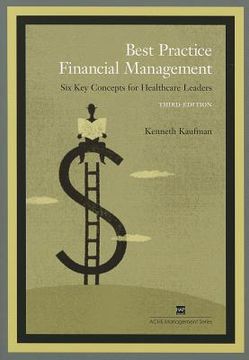 portada Best Practice Financial Management: Six Key Concepts for Healthcare Leaders (en Inglés)