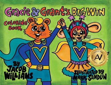 portada Gracie & Grant's Big Win Coloring Book (en Inglés)
