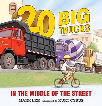 portada Twenty big Trucks in the Middle of the Street (en Inglés)