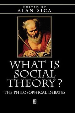 portada what is social theory: the philosophical debates (en Inglés)