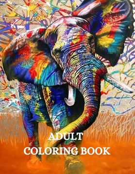 portada Animal Art Designs Coloring Book: Awesome Animal Coloring Book, Stress Relieving Animal Designs, Relax and Create (in English)
