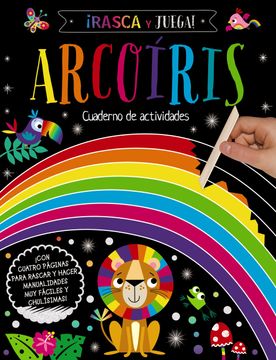 portada ¡Rasca y juega! Arcoíris (in Spanish)