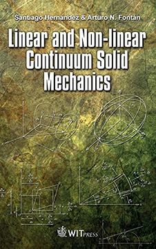 portada Linear and Non-Linear Continuum Solid Mechanics (en Inglés)