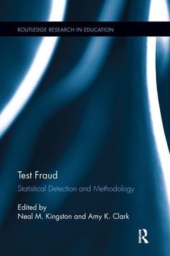portada Test Fraud: Statistical Detection and Methodology (Routledge Research in Education) (en Inglés)