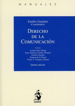 portada Derecho de la Comunicación (in Spanish)