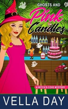 portada Ghosts and Pink Candles: A Paranormal Cozy Mystery (en Inglés)