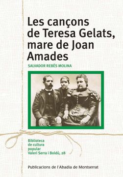 portada Les Cançons de Teresa Gelats, Mare de Joan Amades