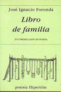 portada libro de familia. xvi premio jaén de poesía. 1ª edición.