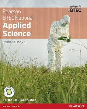 portada BTEC Level 3 Nationals Applied Science Student Book 1 (BTEC Nationals Applied Science 2016)