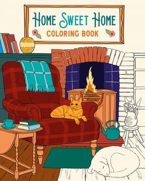 portada Home Sweet Home Coloring Book (Sirius Creative Coloring) (en Inglés)