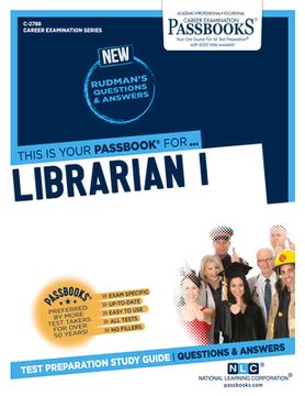 portada Librarian I (C-2788): Passbooks Study Guide Volume 2788 (en Inglés)