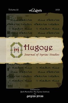 portada Hugoye: Journal of Syriac Studies (volume 22, 2019) (in English)