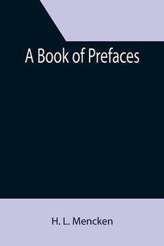 portada A Book of Prefaces