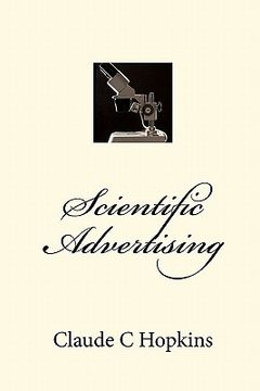 portada scientific advertising (in English)