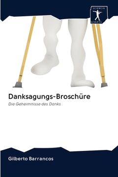 portada Danksagungs-Broschüre (en Alemán)