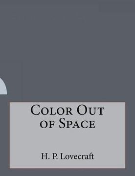 portada Color Out of Space (in English)