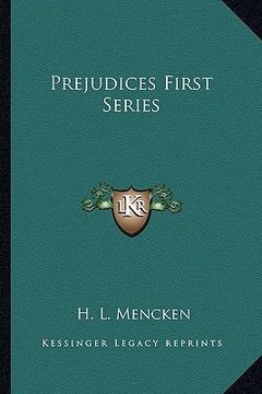 portada prejudices first series (in English)