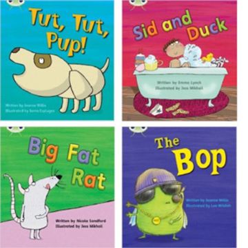 portada Learn to Read at Home With Phonics Bug: Pack 2 (Pack of 4 Fiction Books) (en Inglés)