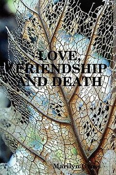 portada love, friendship and death (in English)