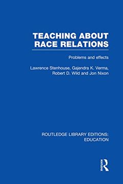 portada Teaching About Race Relations (Rle edu j) (in English)