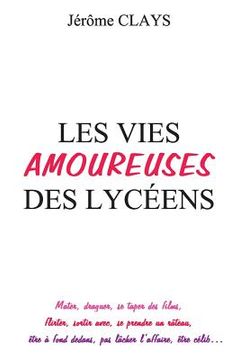 portada Les vies amoureuses des lycéens (en Francés)
